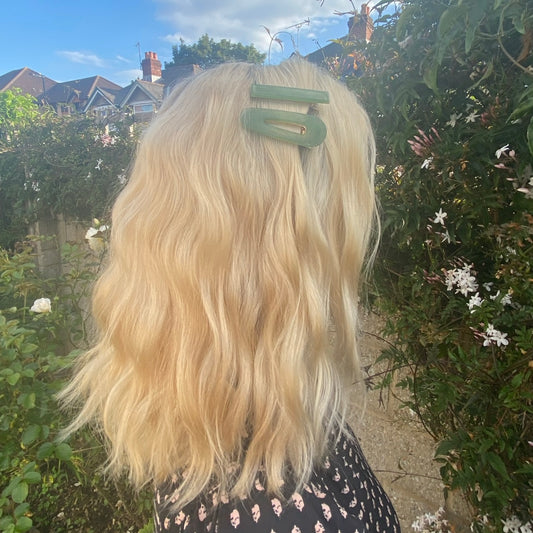 Gone Green Hair Clip