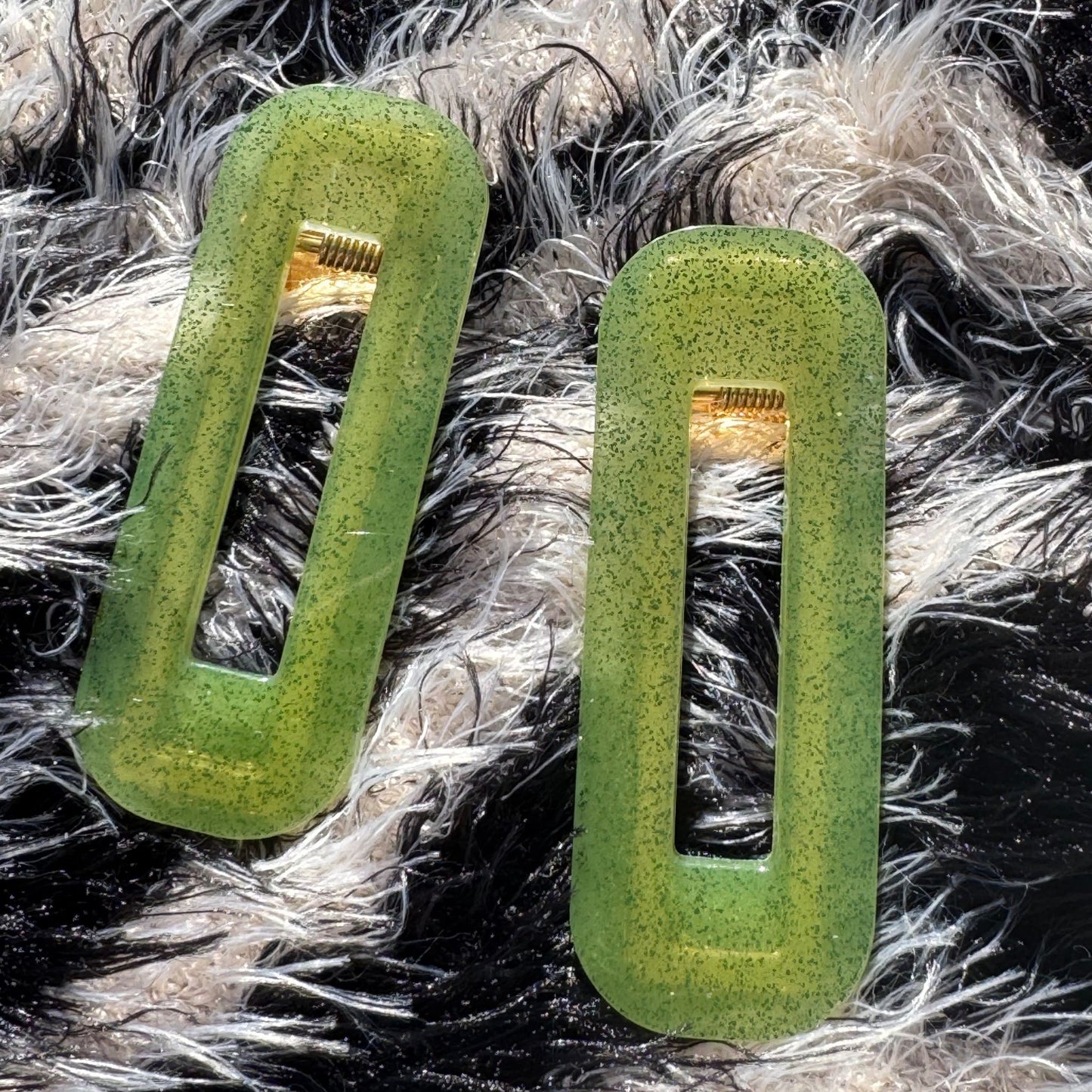 Gone Green Hair Clip