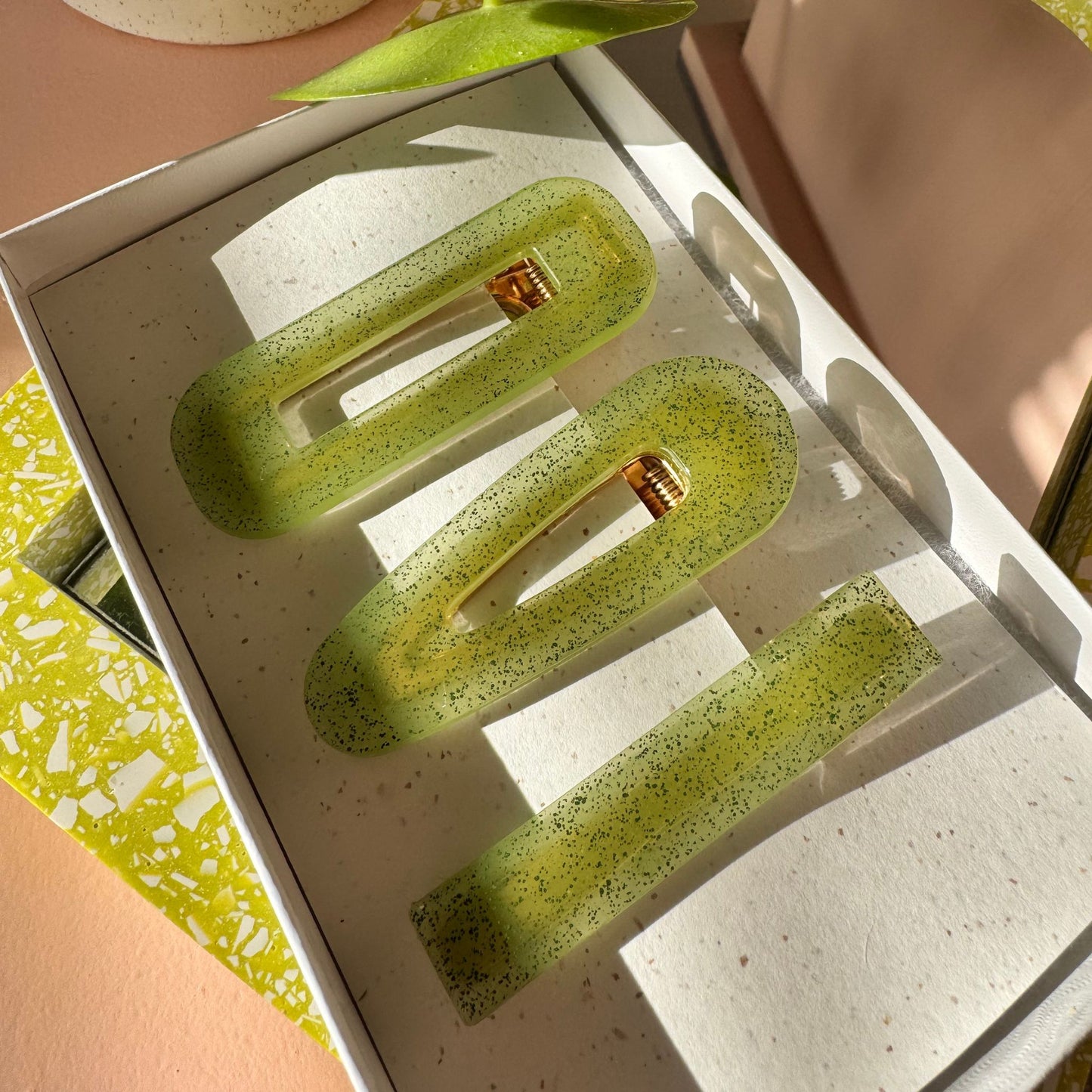 Gone Green Hair Clip