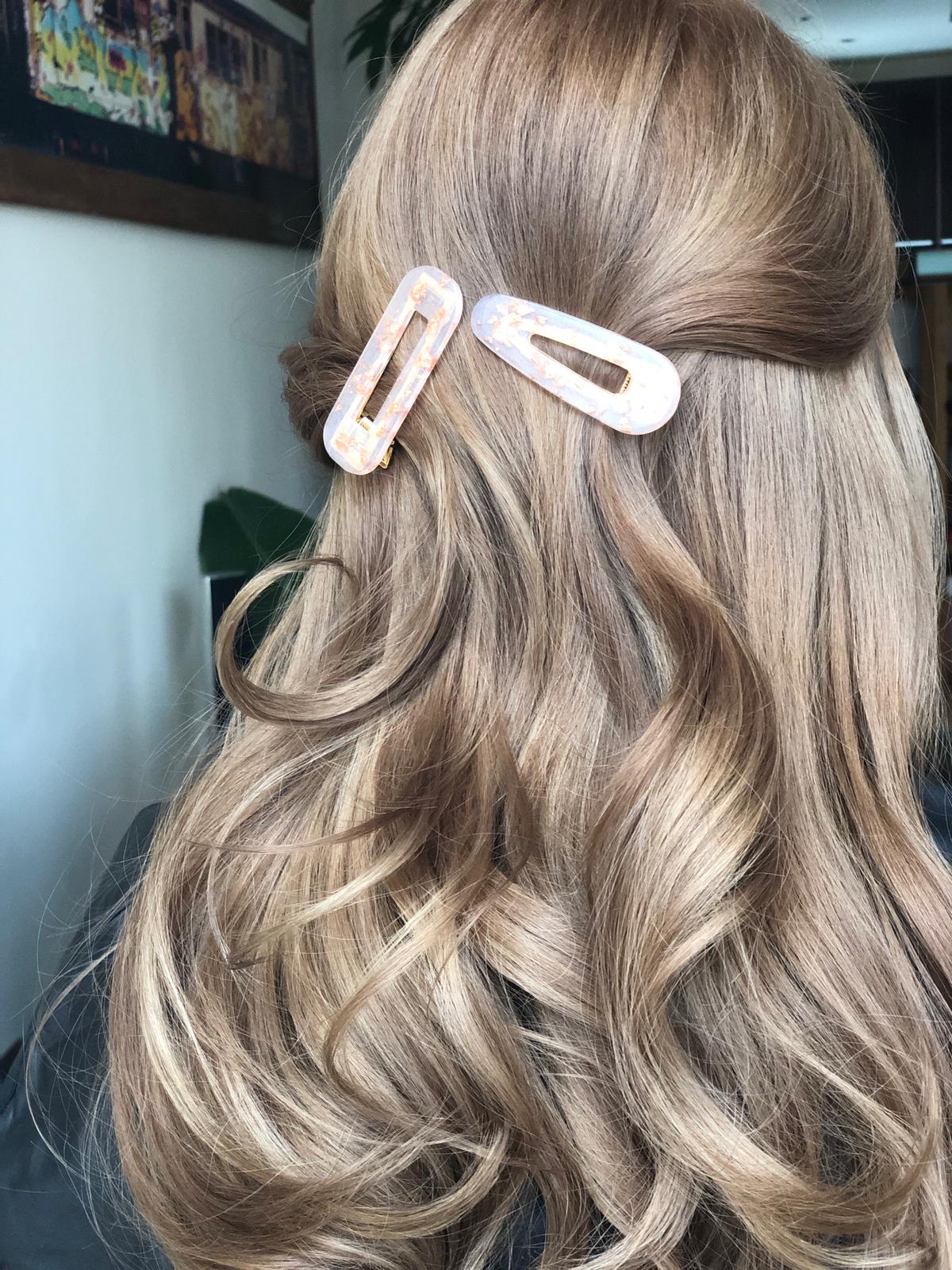 Copper Leaf Hair Clip